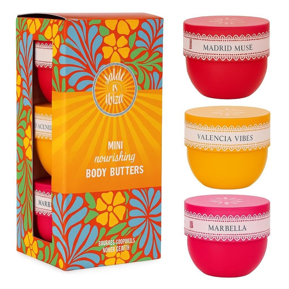 3pc Solo En Ibiza Body Butter Gift Set For Women
